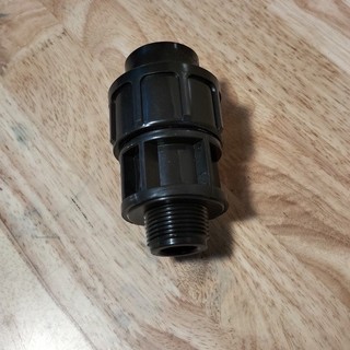 Măng sông 20 ren ngoài 20 - 25 - 32 hathaco nối ống hdpe