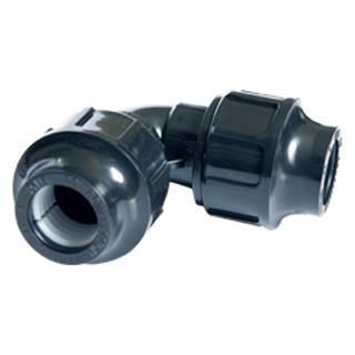 Cút 90 độ hdpe phi 20, 25, 32 eu plastic - bảo hành 3 năm