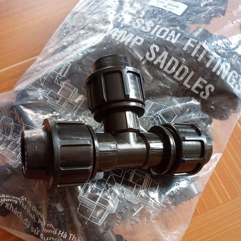 Tê đều HDPE phi 20, 25, 32 HATHACO