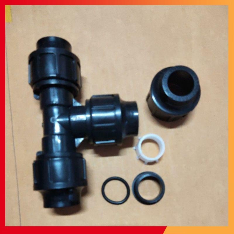 Tê đều HDPE phi 20, 25, 32 HATHACO