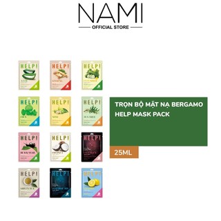 Mặt nạ dưỡng da Bergamo Help Mask Pack