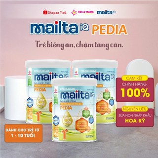 Combo 3 sữa bột mailta iq pedia cho trẻ 1 đến 10 tuổi - 800g