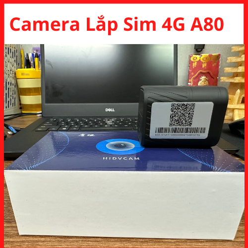 CAMERA Lắp SIM 4G A80 MẪU MỚI QUAY ĐÊM XEM TỪ XA KHÔNG CẦN WIFI MỚI NHẤT.Tặng Thẻ 32gb.