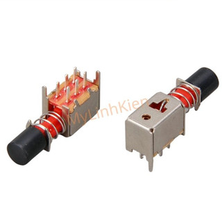 Công tắc ON-OFF A03-03 6P nhấn chất lượng cao công tắc nhấn bật tắt hàn mạch 6 chân có 2 loại nhấn giữ và nhấn nhả