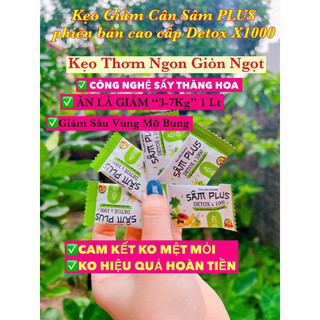 giảm cân Sâm Plus -450( 30 Kẹo +15 Trà )