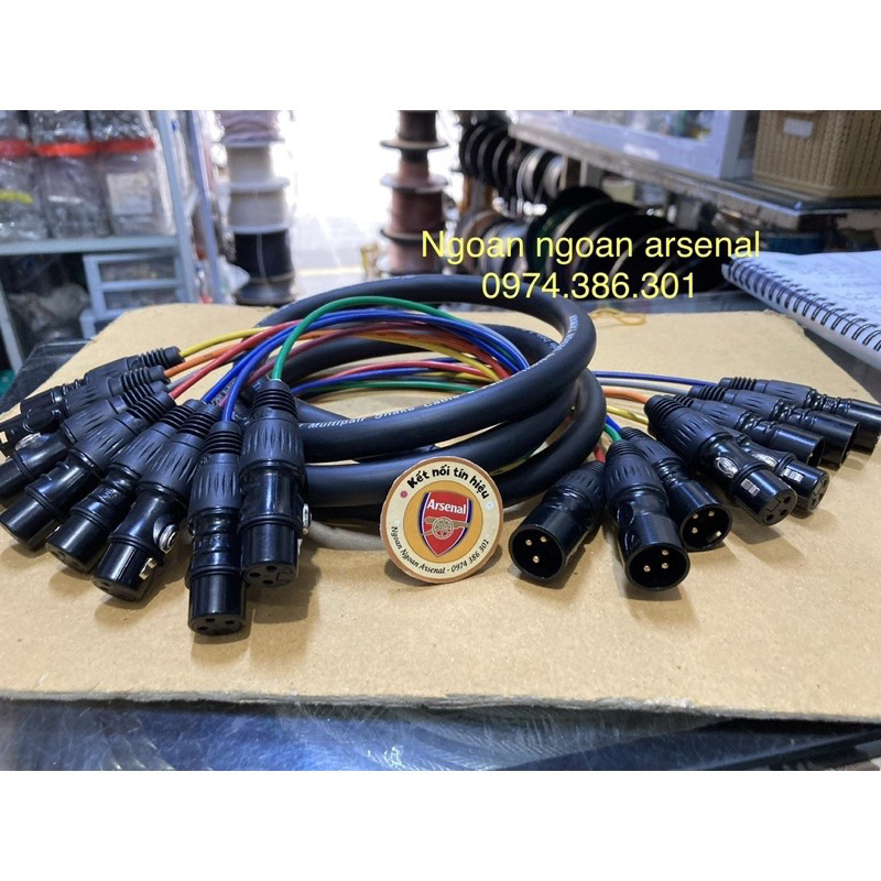 Jack xlr  Canon 3 Pin đực cái nhập khẩu hãng BESK