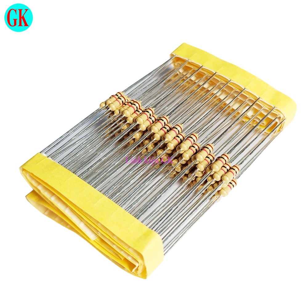 Điện trở  1 K ôm 1/4W