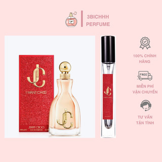 Nước hoa nữ mini jimmy choo i want choo edp - lưu hương lâu - chiết 10ml