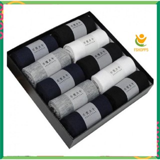 HỘP 10 đôi tất nam siêu chống thối xuất Nhật khử mùi hôi chân TATNAM01