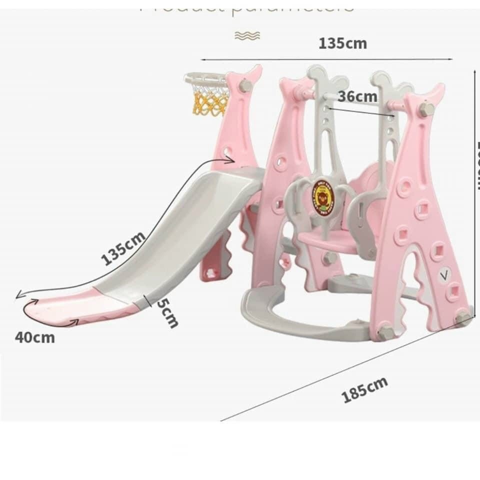 CẦU TRƯỢT CHO BÉ - CẦU TRƯỢT XÍCH ĐU - MẪU LÂU ĐÀI CAO CẤP