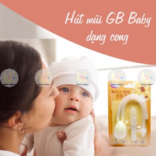 Hút Mũi Sơ Sinh Cho Bé Gb-Baby , Đầu hút mềm An Toàn Cho Bé 0m+ Loại Vàng