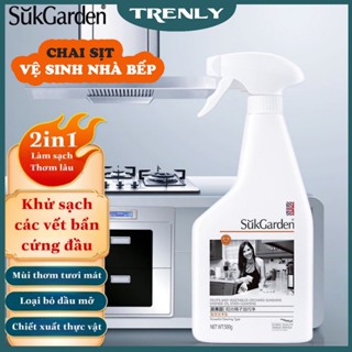 Nước Tẩy Rửa Nhà Bếp Đa Năng SukGarden, Tẩy Dầu Mỡ, Tẩy Hút Mùi, Bếp gas, Bếp Từ, Đáy xoong, Đáy chảo ...v.v
