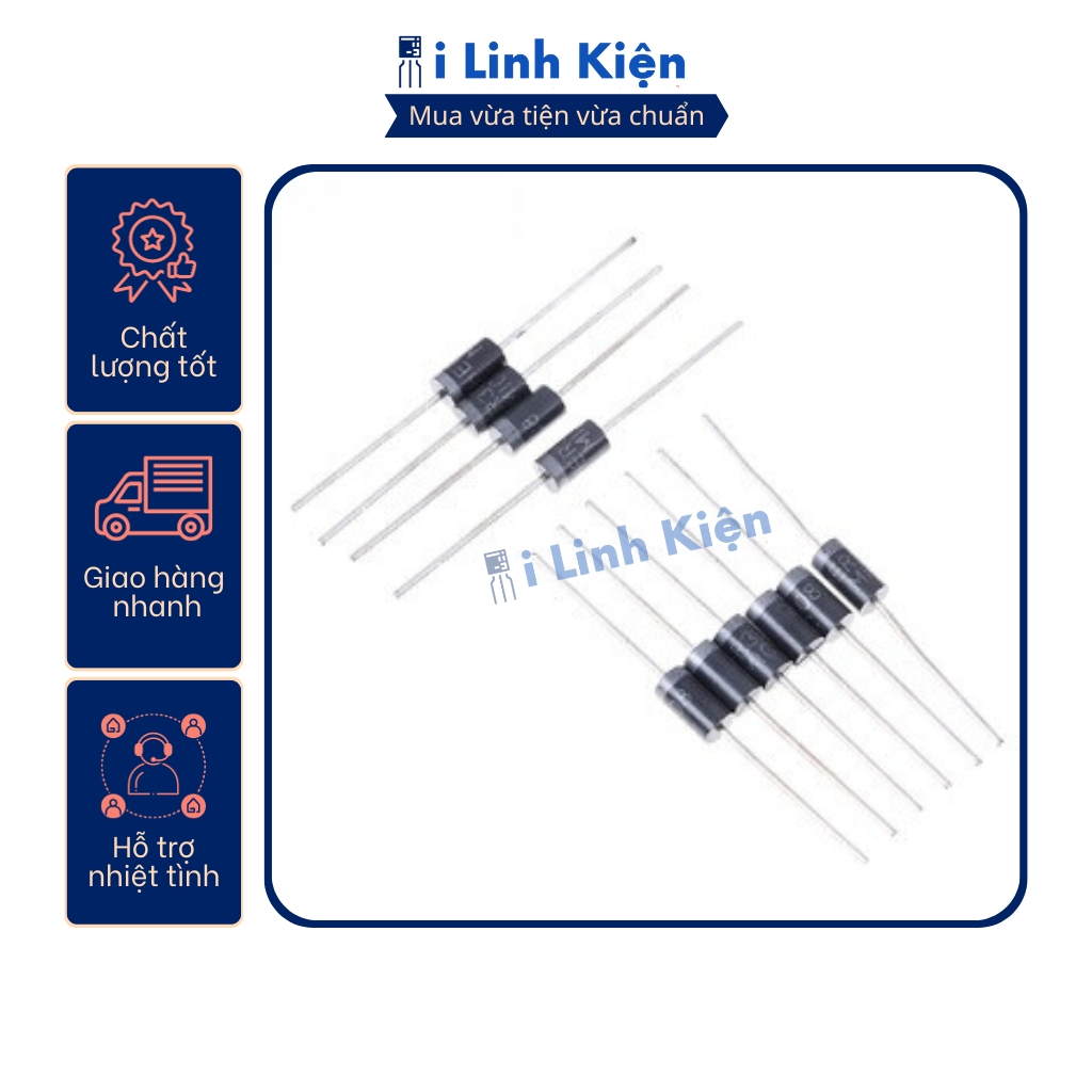 HER308 Diode xung 3A 1000V loại tốt