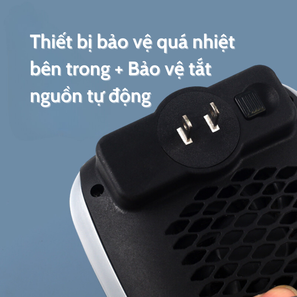 Máy Sưởi Treo Tường Nhỏ Gọn Tiết Kiệm Năng Lượng Tiện Lợi Cho Gia Đình Phòng Tắm Và Văn Phòng