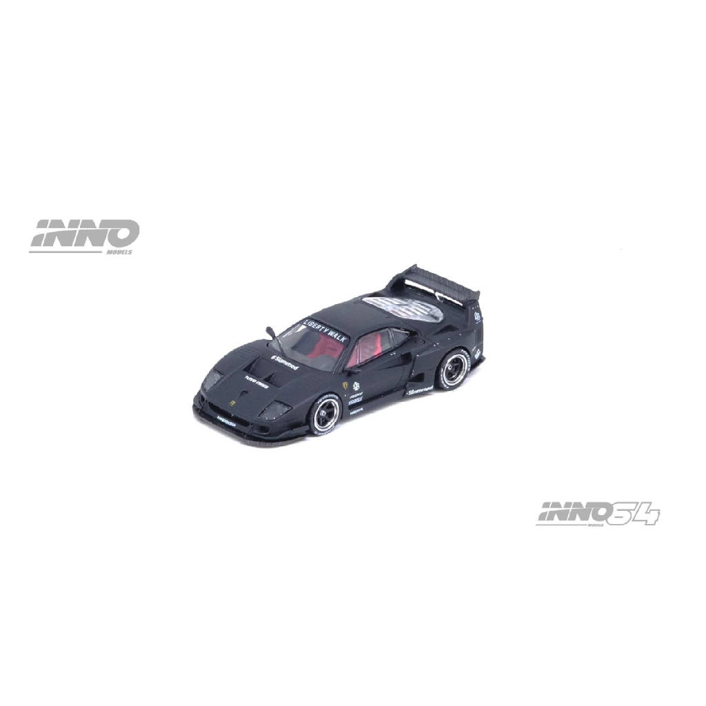 Mô hình xe Ferrari F40 Liberty Walk LBWK tỉ lệ 1:64 TPC - Inno64
