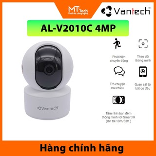 Camera wifi vantech ai-v2010c 4mp 360 an ninh đàm thoại 2 chiều - tặng kèm đế