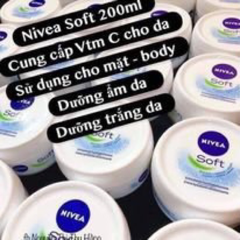 Kem Dưỡng Ẩm NIVEA SOFT Đức