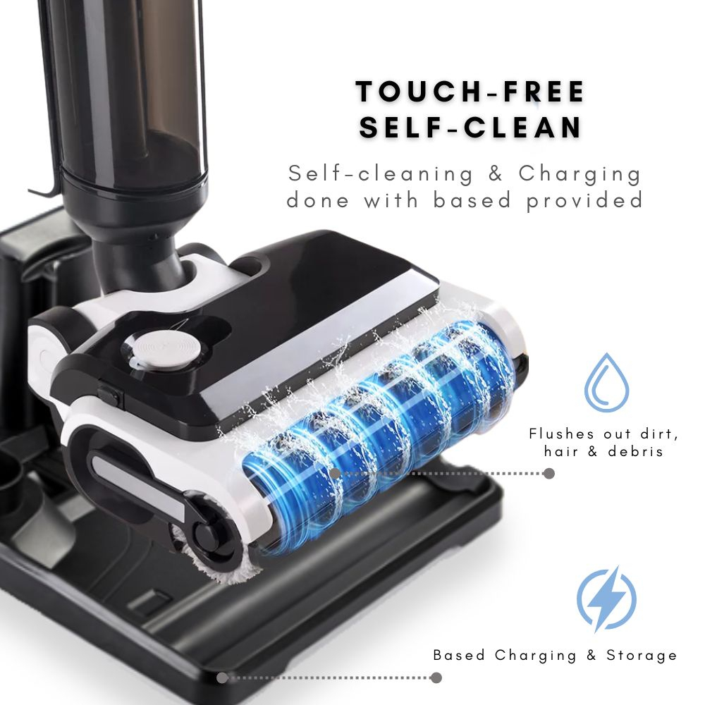 Máy Hút Bụi Khô & Ướt X8 PRO | Cây lau nhà thông minh khử trùng 99,9% | Hàng sẵn có