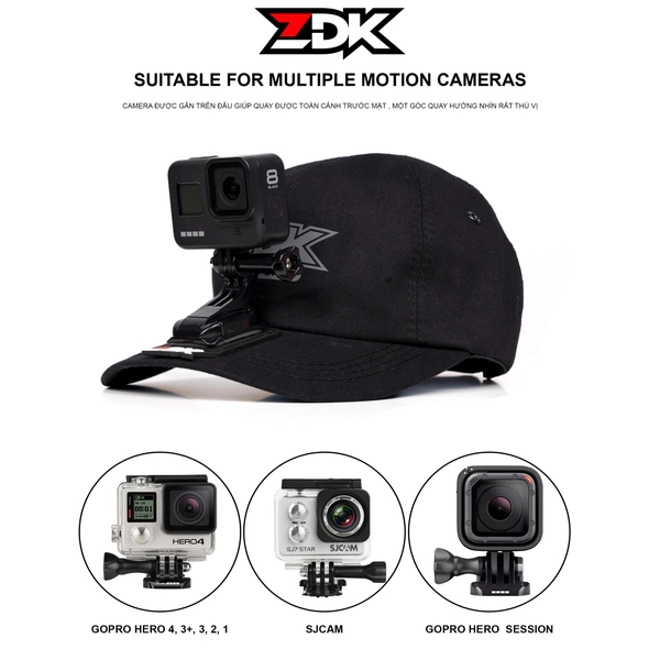 Nón Lưỡi Trai Camo Cá Tính Phong Cách Lính Unisex Nam Nữ Cao Cấp