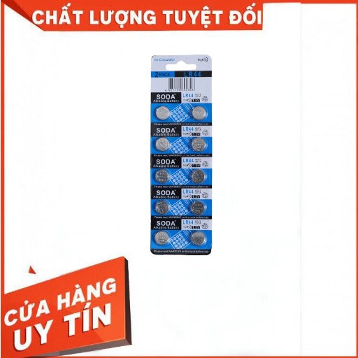 2 Viên Pin LR44, Pin Cúc Áo SODA Dùng cho Bút Đo TDS và Bút Đo PH