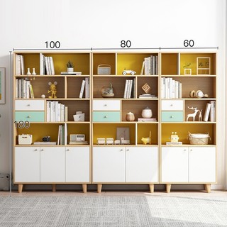 Tủ Sách Gỗ Phong Cách Bắc Âu Thương Hiệu SIB Decor (Nhiều Kích Thước)