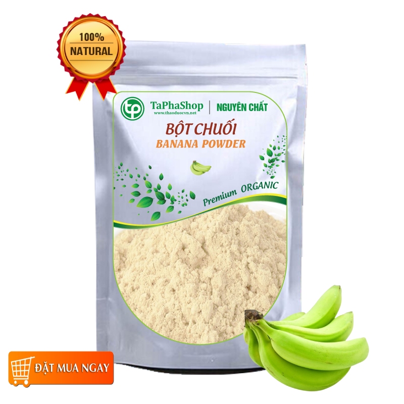 Bột chuối nguyên chất Tấn Phát ( bột chuối chín nguyên chất )