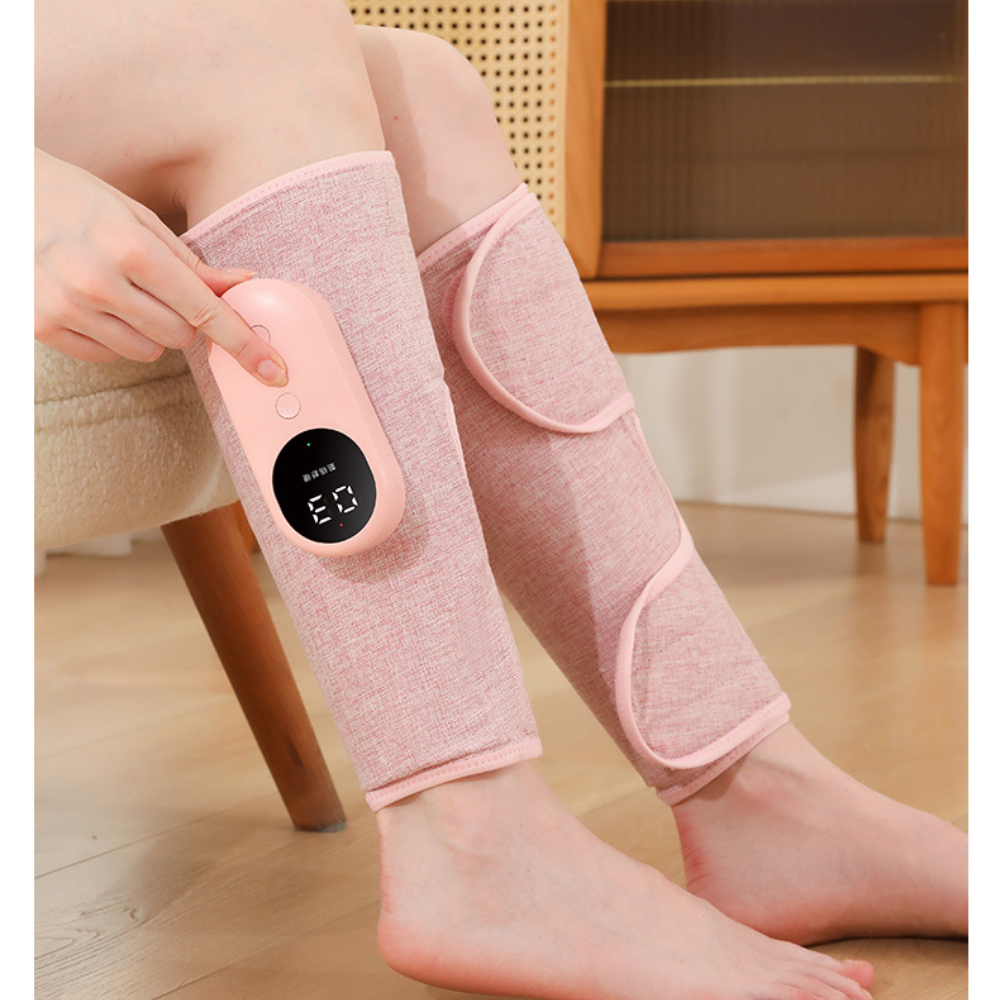 Máy massage bắp chân, bắp tay, đùi, chườm nóng hồng ngoại, giảm đau mỏi, tê bì, lưu thông khí huyết sau chạy bộ, đi bộ