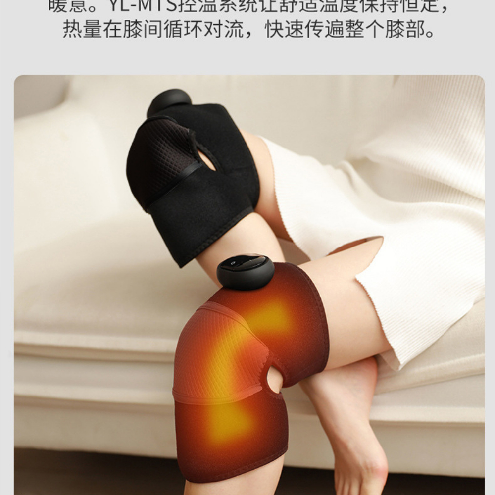 Máy Massage thảo được đầu gối vai khuỷu tay, hỗ trợ giảm đau nhức,3 chế độ massage 5 cấp độ, chườm nóng hồng ngoại