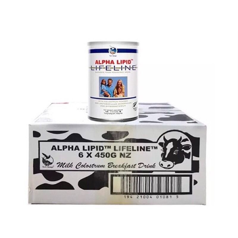 (Combo 5hộp) Sữa Non Alpha Lipid 450g Chính Hãng New Zealand