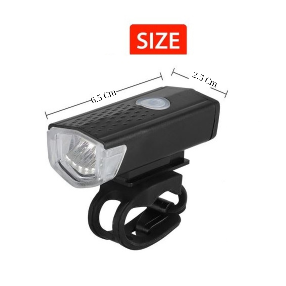 Đèn Xe Đạp, Đèn Pha Xe Đạp Sạc USB Siêu Sáng Tiện Dụng