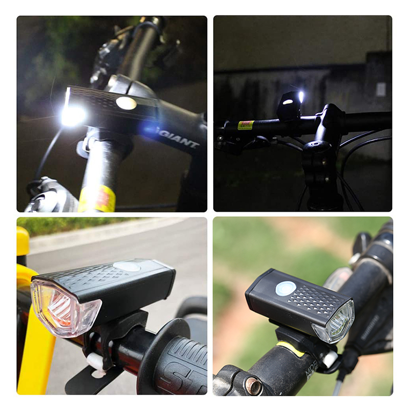 Đèn Xe Đạp, Đèn Pha Xe Đạp Sạc USB Siêu Sáng Tiện Dụng