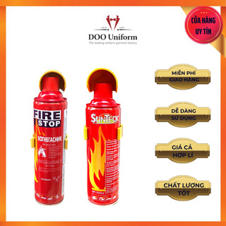 Bình cứu hoả chữa cháy mini dung tích 500ml-1000ml - bình dập lửa khẩn cấp ô tô, xe máy, văn phòng, cam kết chất lượng