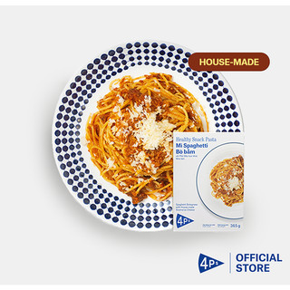 Pizza 4P's Mì Ý đông lạnh bò bằm Bolognese - 365Gr
