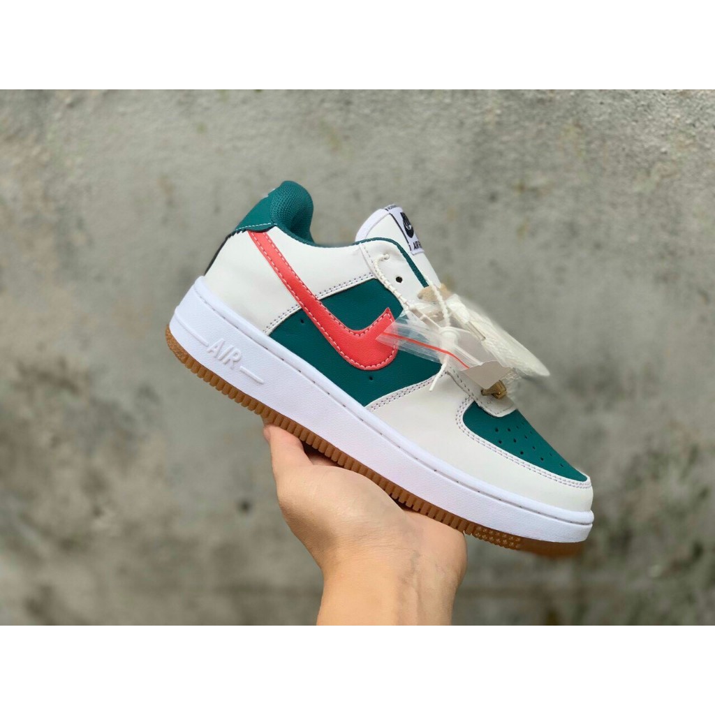 Giày thể thao AF1 GC màu xanh đỏ , giày sneaker nam nữ xịn sò thanh lí giá rẻ