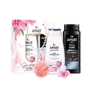 Bộ quà Sữa tắm nam nữ Apart dưỡng da lưu hương