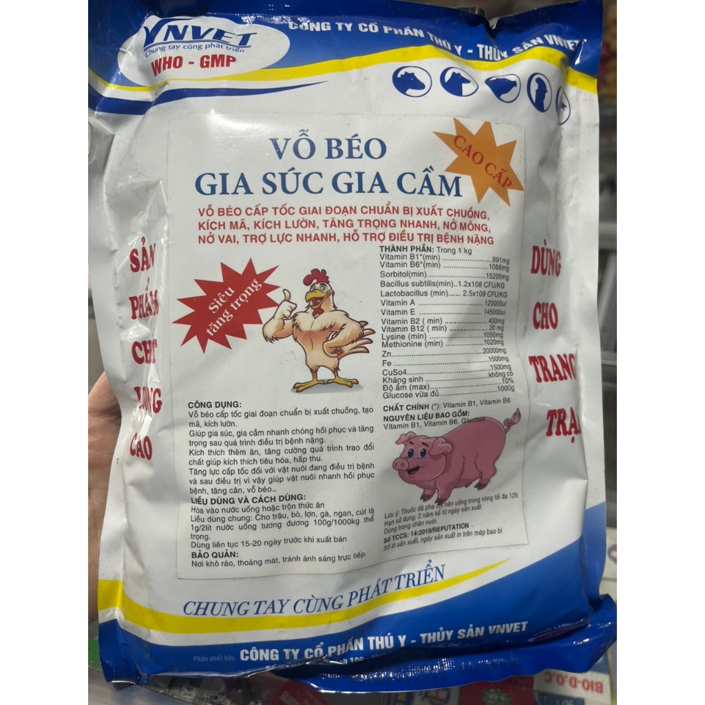 VỖ BÉO GIA SÚC - GIA CẦM