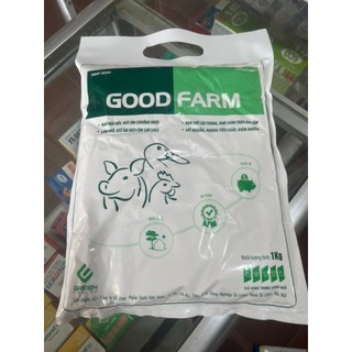 GOOD FARM - Men Vi sinh rắc chuồng, Men khử mùi hôi, bột giữ ấm heo, Giảm mùi cho chuồng trại