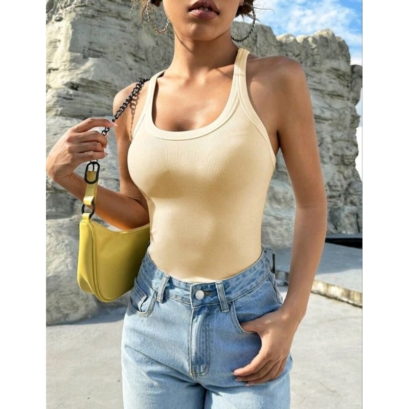 Pass áo ba lỗ s kem