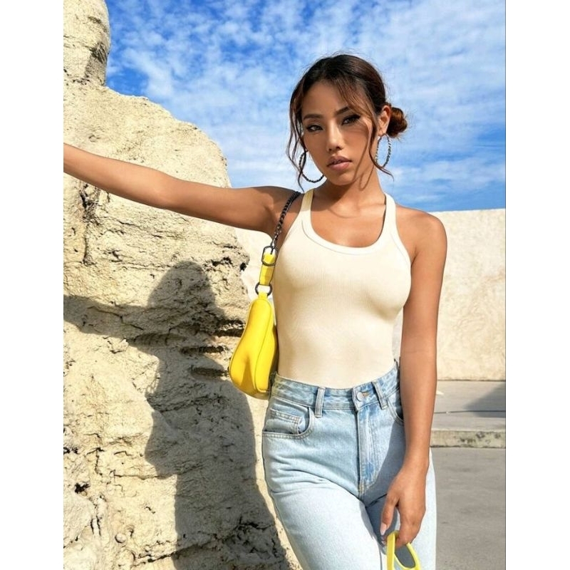 Pass áo ba lỗ s kem