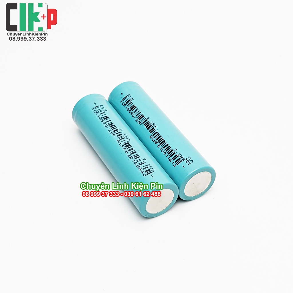Pin EVE 18650 DL 2000mAh xả cao 10C 20A mới 100%