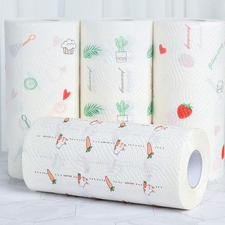Cuộn khăn giấy thấm dầu mỡ hình ảnh dễ thương