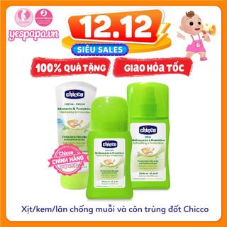 Xịt/kem/lăn chống muỗi và côn trùng đốt Chicco
