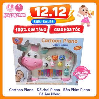 Cartoon piano - đồ chơi piano - bàn phím piano bé âm nhạc