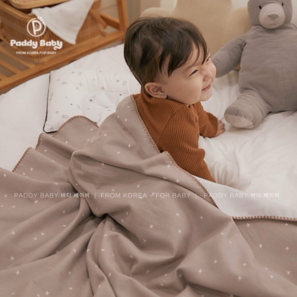 Chăn cotton sợi tre 4 mùa Dono&Dono Hàn Quốc size 106x106cm