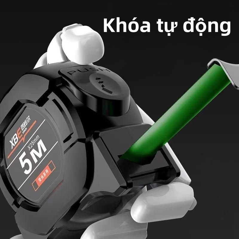 Thước Cuộn Thép, Thước Kéo, Thước Rút Bằng Thép Carbon, Phủ Huỳnh Quang Có Thể Nhìn Trong Tối Loại Dài