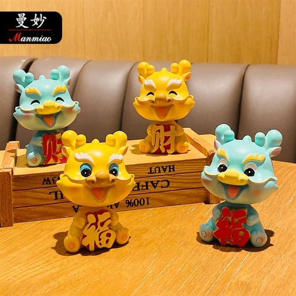 Móc Khóa Rồng Năm Mới May Mắn, Móc Khóa Hình Rồng Trang Trí Balo Túi Xách