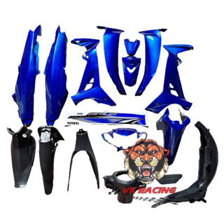  Dàn áo sirius 110 - sirius 50 - xanh dương - xanh GP - tặng tem 3 lớp 