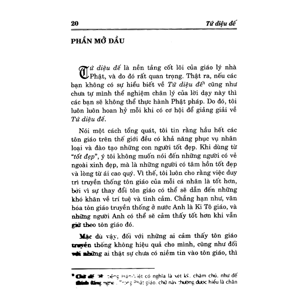 Sách - Tứ Diệu Đế