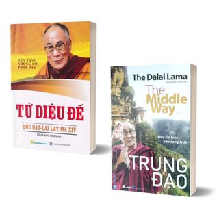 Sách - combo tứ diệu đế - nền tảng những lời phật dạy + trung đạo - đức tin trên nền tảng lý lẽ