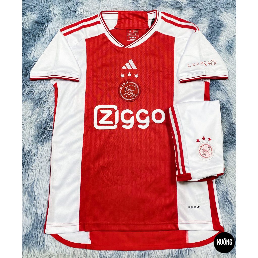 Bộ áo bóng đá Ajax hàng Thailand mùa giải 2023 - 2024 Chuẩn thi đấu